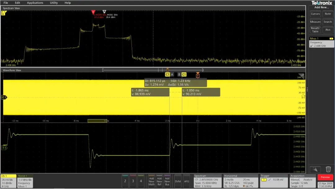 泰克MSO6系示波器環路響應測試應用(圖5)