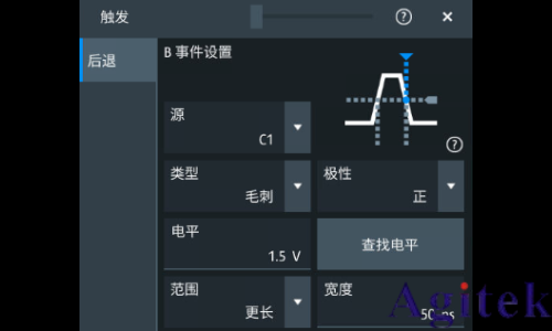 羅德與施瓦茨示波器A-B-R觸發(fā)在開關(guān)電源死區(qū)時(shí)間測試中的應(yīng)用(圖15)