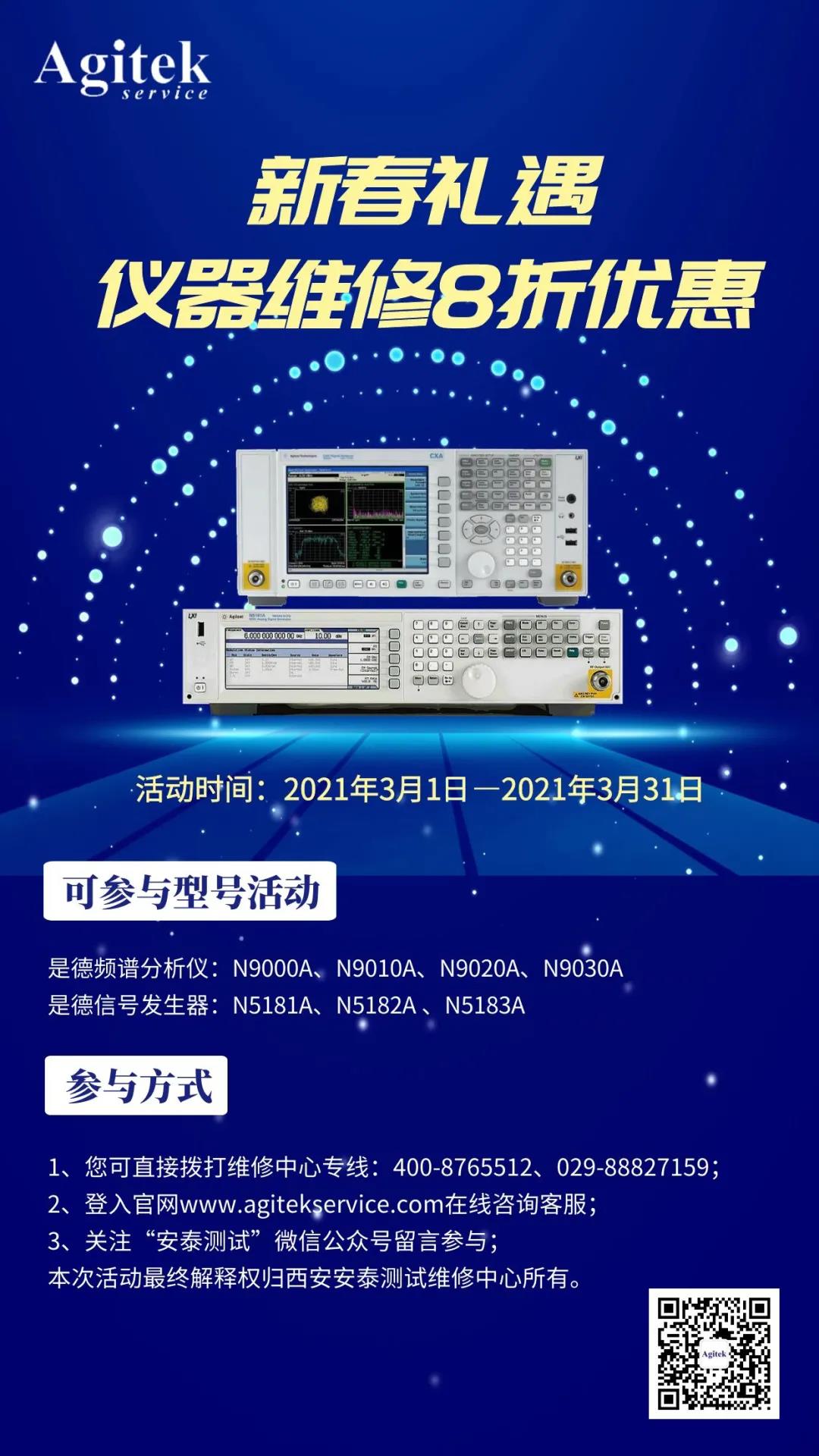@所有人，新春禮遇,Agitek儀器維修8折優惠