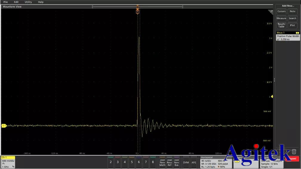 泰克示波器4/5/6MSO系列使用FastFrame分段存儲