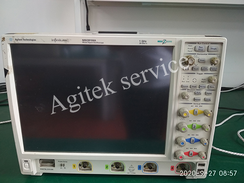 Agitek示波器維修案例——是德科技MSO9104A開機異常維修