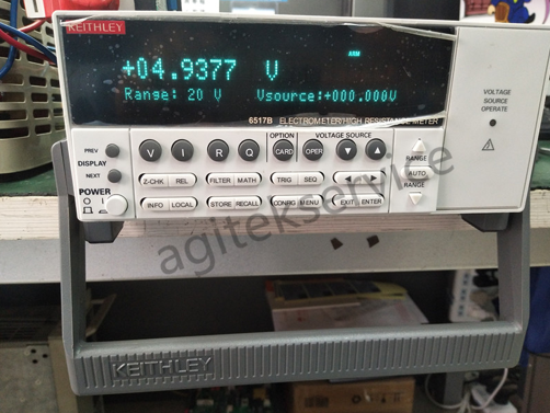 吉時利維修——Agitek吉時利靜電計6517B維修案例分享(圖2)
