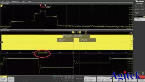 泰克示波器Spectrum View 功能——時頻域信號分析(圖7)
