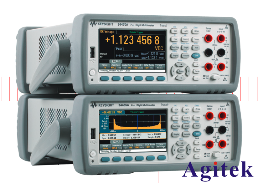 是德34461A、34465A臺式萬用表使用技術(shù)資料