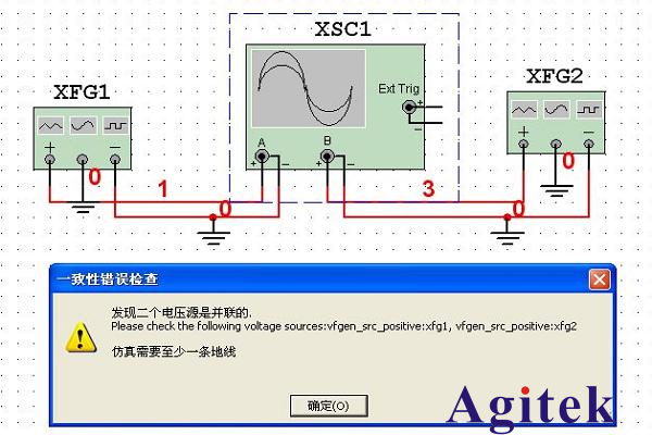 函數信號發(fā)生器multisim的連接方法